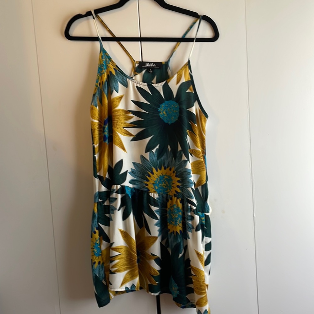 Lulus Floral Dress Small